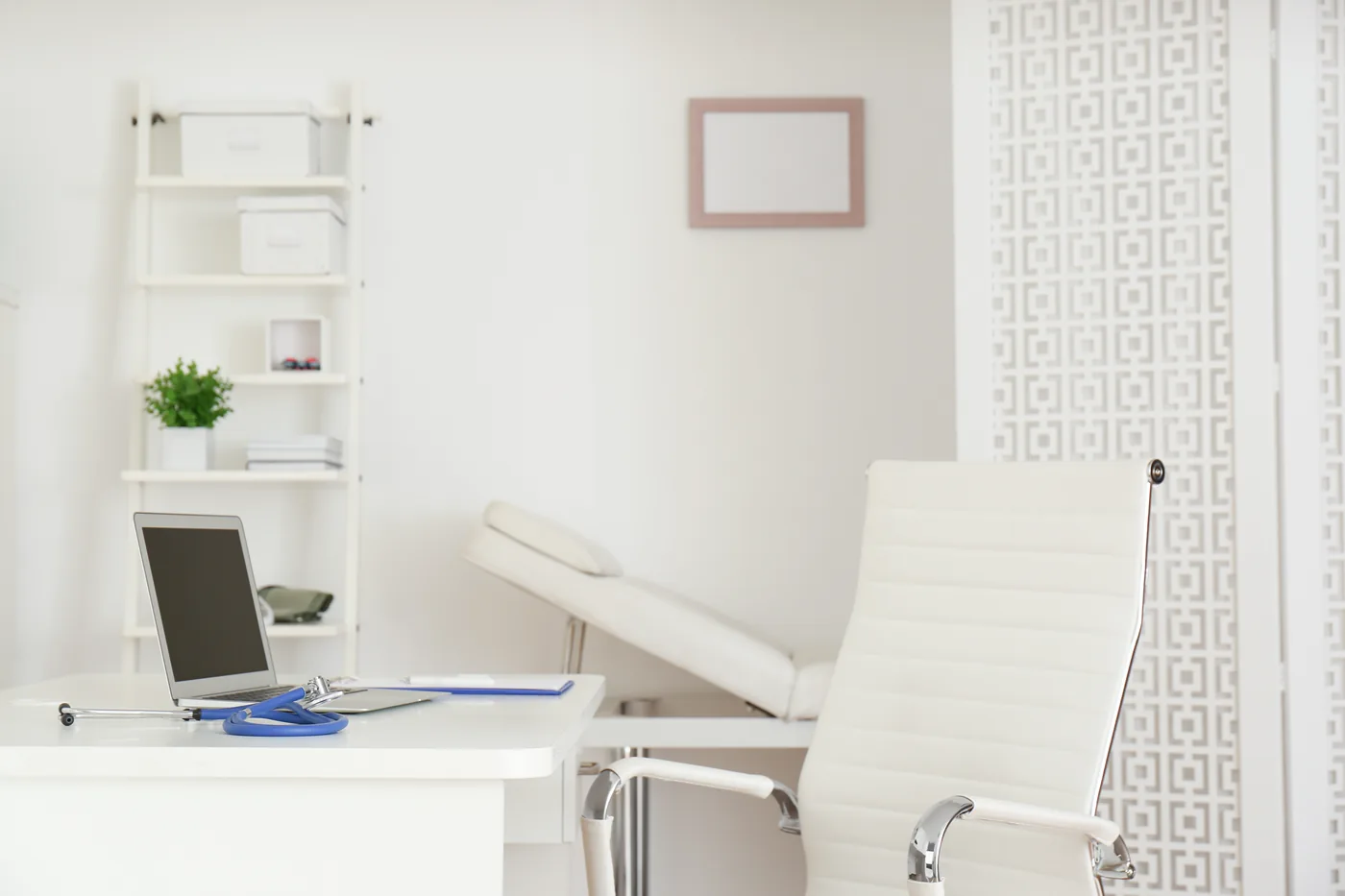 A calm, private consultation space at an accredited surgical facility